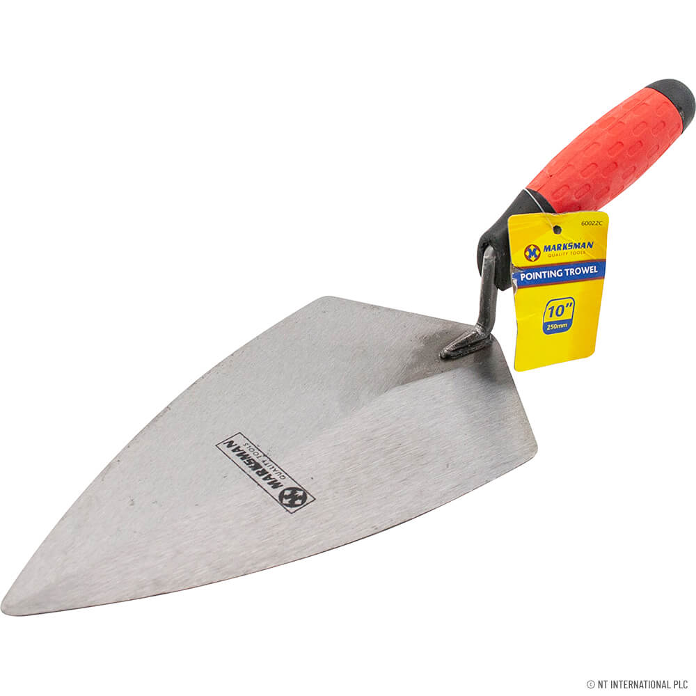 ANDLE 10"/25cm Pointing Trowel - Rubber handle ANDLE 10"/25cm Pointing Trowel - Rubber handleANDLE 10"/25cm Pointing Trowel - Rubber handle