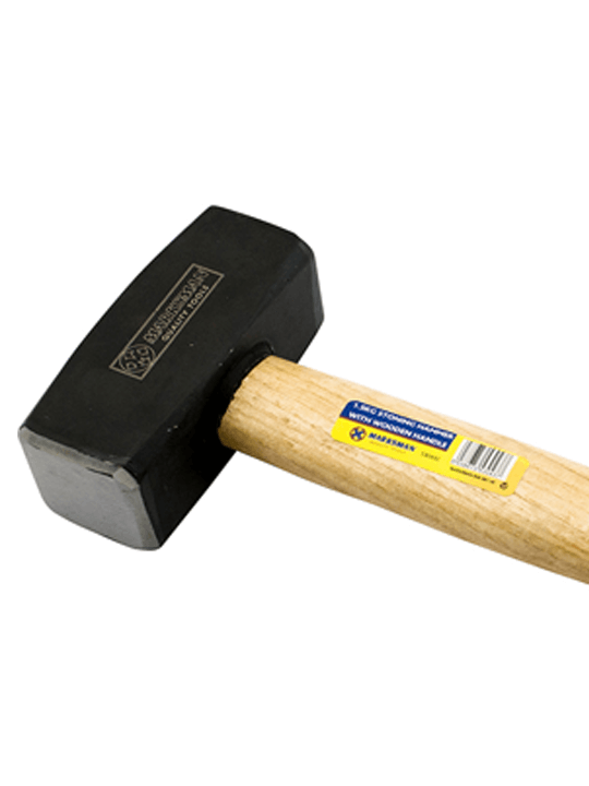 1.5kg Stoning Hammer with Wooden Handle 53043C 2