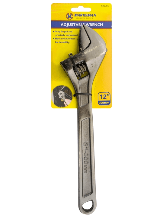 12 (30cm) Adjustable Wrench 52026C 1 Adjustable Wrench