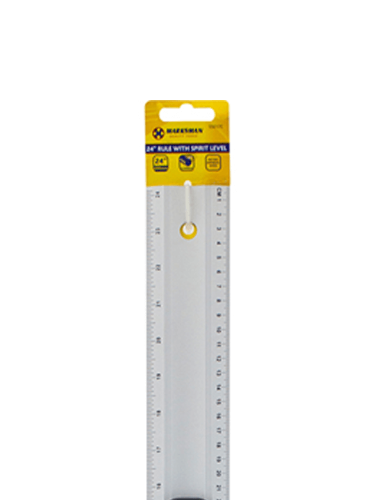 24''60cm Rule With Spirit Level 55017C 2
