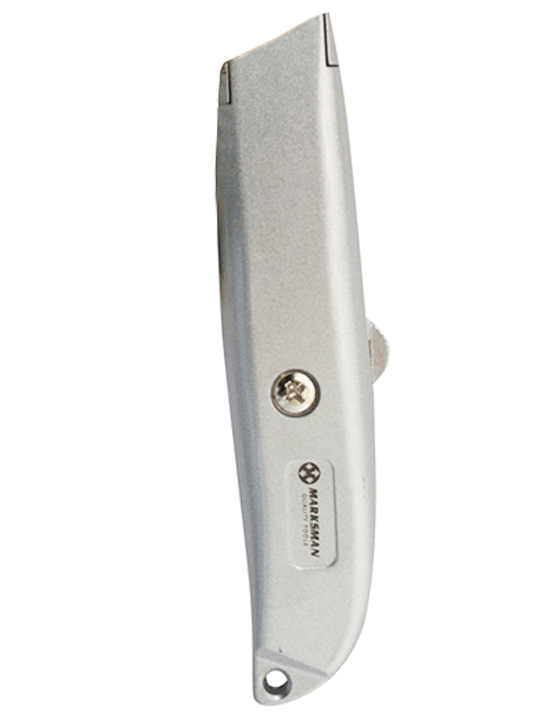 6 150mm Retractable Knife with Silver Hand 57003C 2