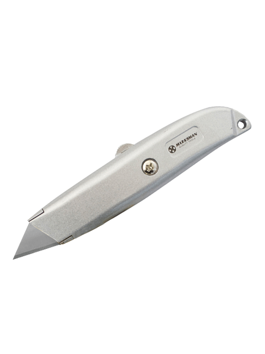6 150mm Retractable Knife with Silver Hand 57003C 3