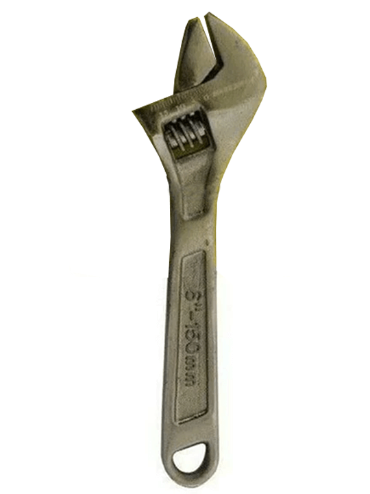 6''(15CM) 2IN1 ADJUSTABLE WIDE MOUTH WRENCH 52023C 4