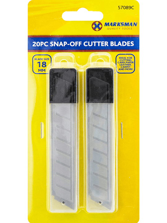 20pc 18mm Snap Off Blade Set 57089C 1 Blade