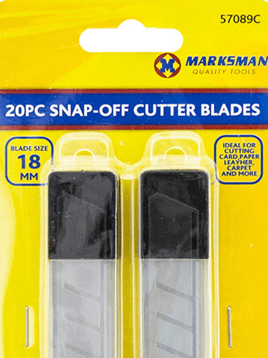 20pc 18mm Snap Off Blade Set 57089C 2
