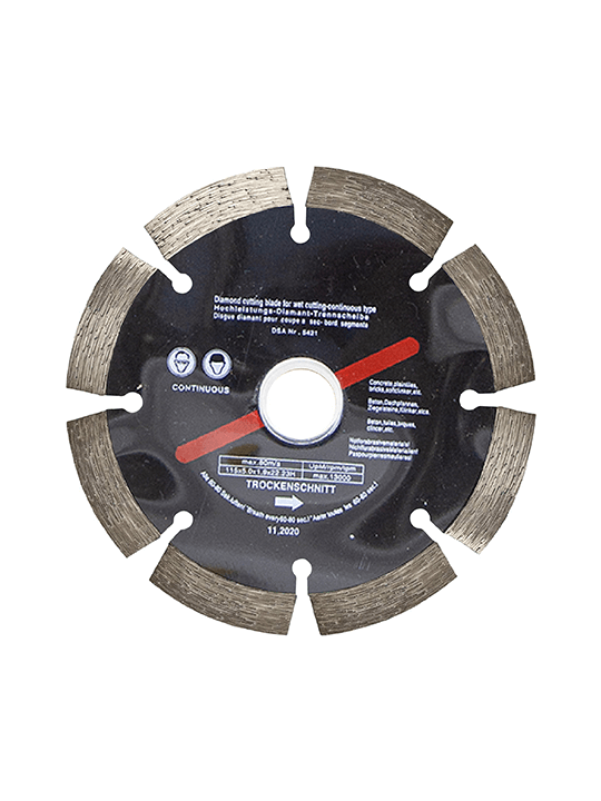 3pc 4.5 Diamond Disc Set 115mm 65025C 2