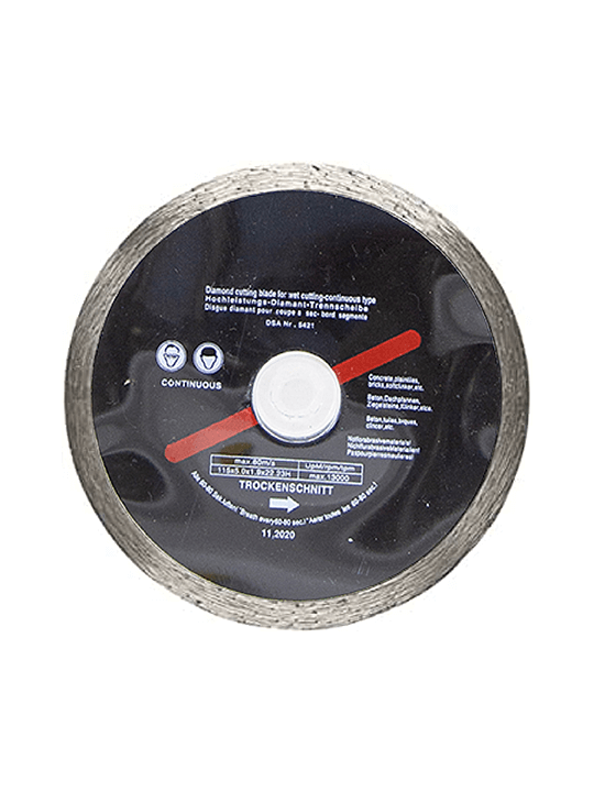 3pc 4.5 Diamond Disc Set 115mm 65025C 3