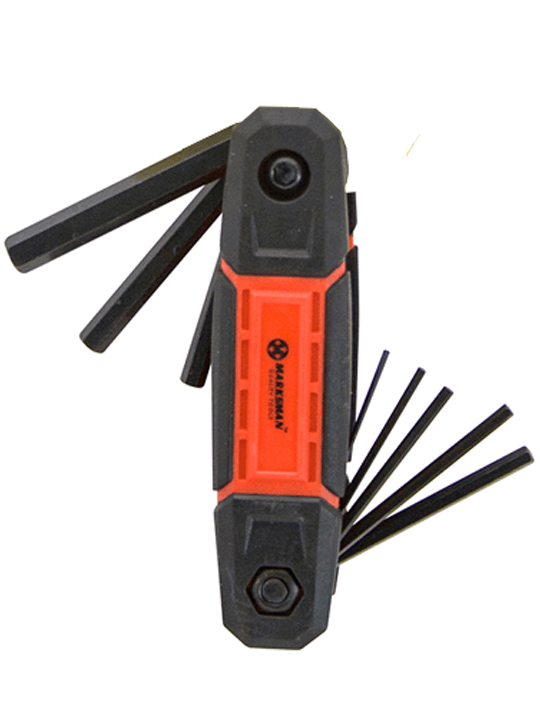 8pc Folding Hex Key Set 68568C 2