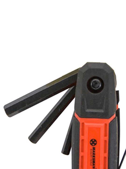8pc Folding Hex Key Set 68568C 3