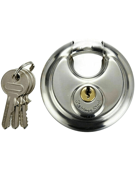 90mm SS Disc Padlock 59010C 2