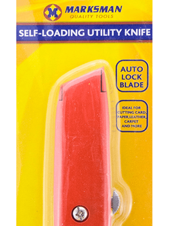 Self Loading Utility Knife with Auto Lock 57012C 2