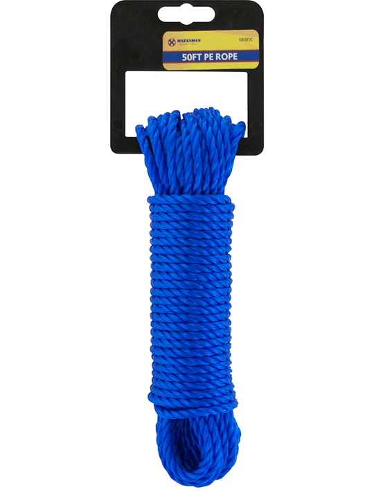 14 50ft15m Soft PE Rope 68085C 1 Rope