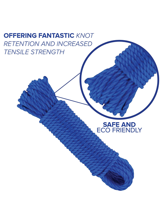 14 50ft15m Soft PE Rope 68085C 4