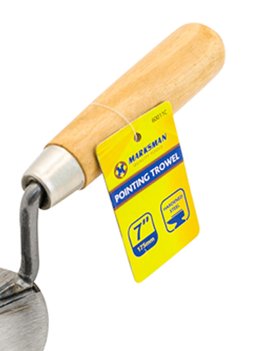 717.5cm Pointing Trowel - wood handle 60011C 4