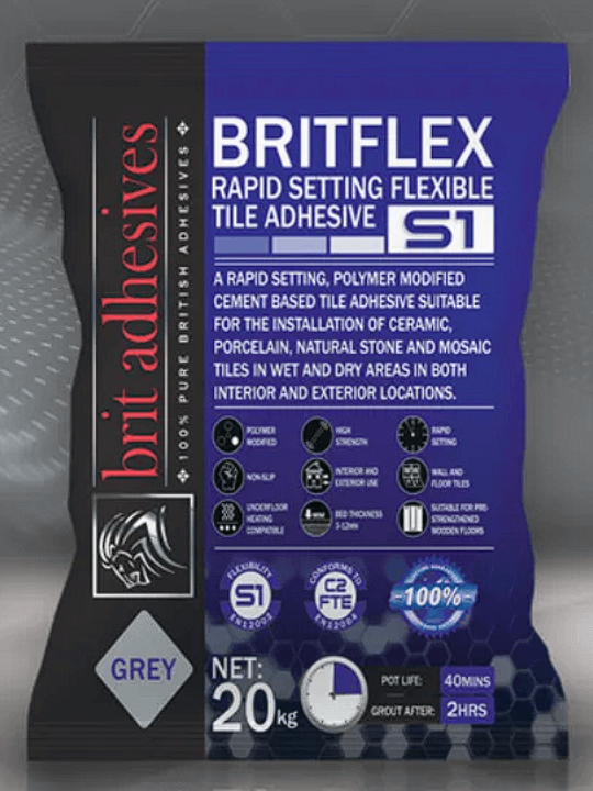 Rapid Setting Flexible Tile Adhesive Rapid Setting Flexible Tile Adhesive