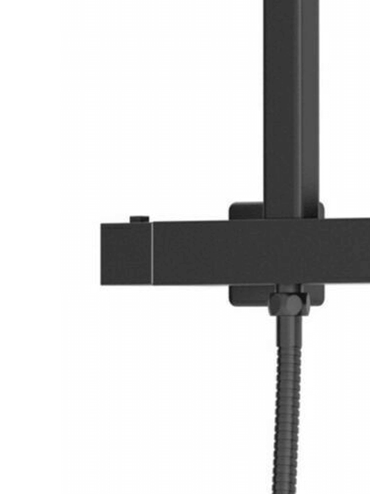 Square Thermostatic Bar Shower 3