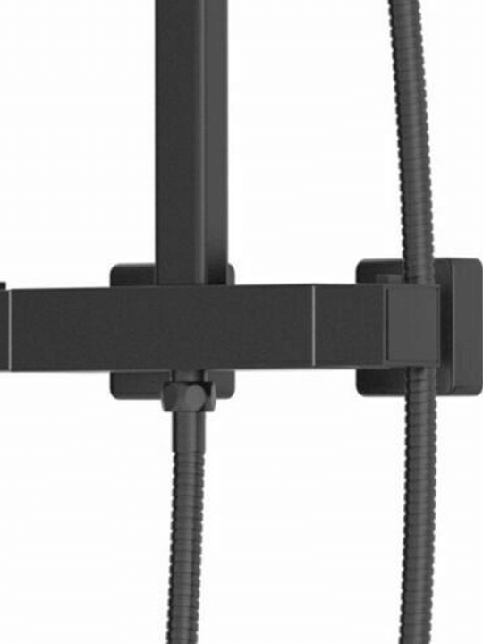 Square Thermostatic Bar Shower 4