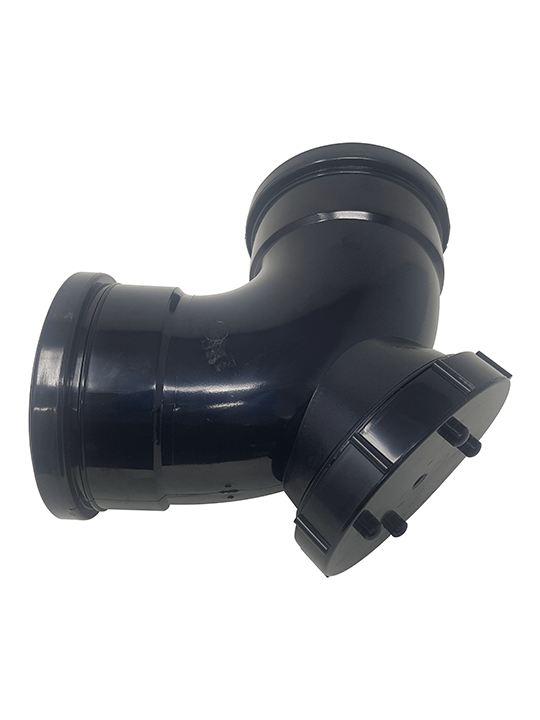4 inch Soil access elbow 90degree ( double access) 2