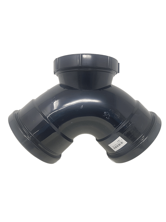 4 inch Soil access elbow 90degree ( double access) 4