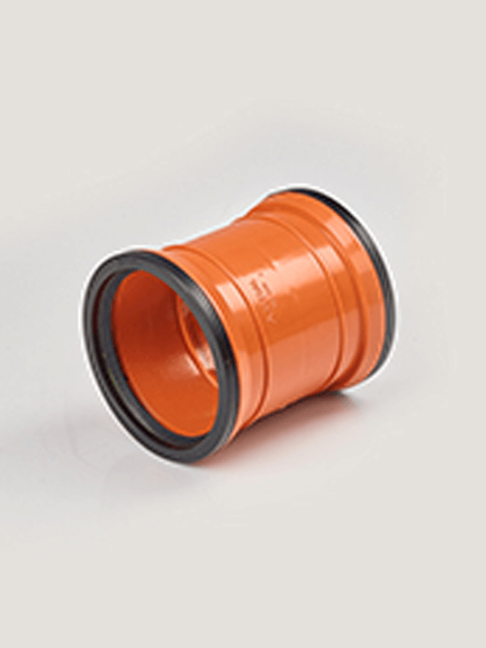 4inch Underground Coupler (Orange) ( SKU EVO 2.25-COPUGO110 ) Pipe