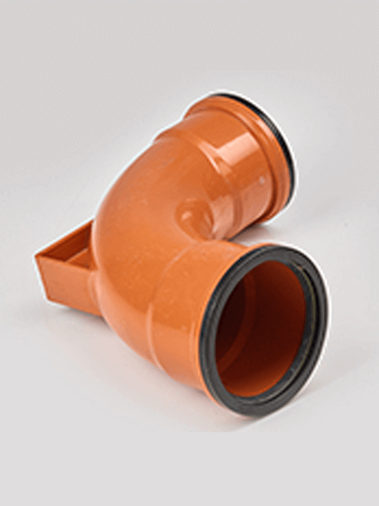 4inch Underground Rest Bend (Orange) ( SKU EVO 8.2-RESTBUGO110 ) 1 Pipe
