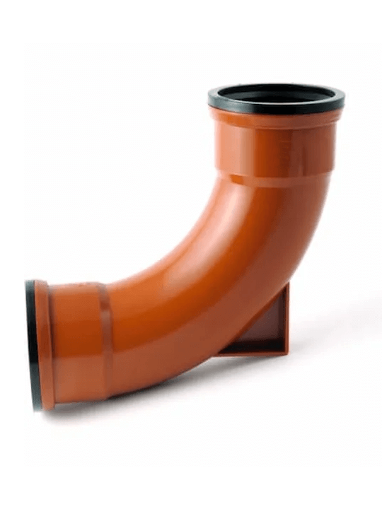 4inch Underground Rest Bend (Orange) ( SKU EVO 8.2-RESTBUGO110 ) 2