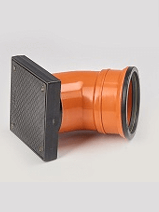 4inch Underground Rodding Point (Orange) ( SKU EVO 6.5-RODEYEUGO110 ) Pipe